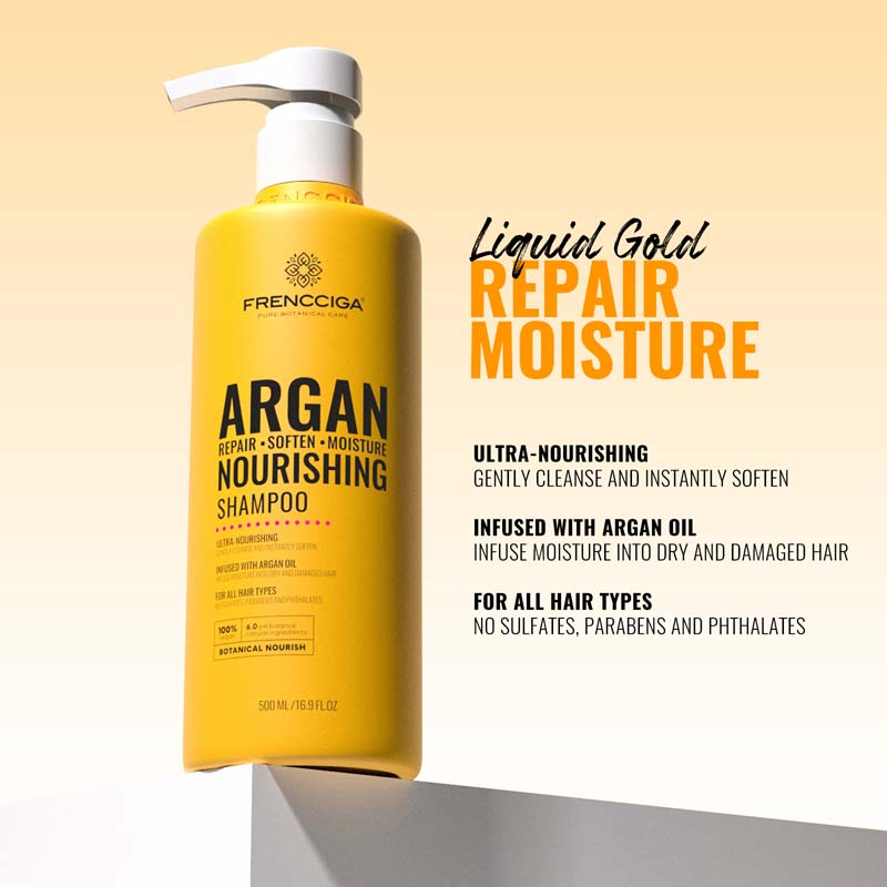 Frencciga Argan Nourishing Shampoo 500mL