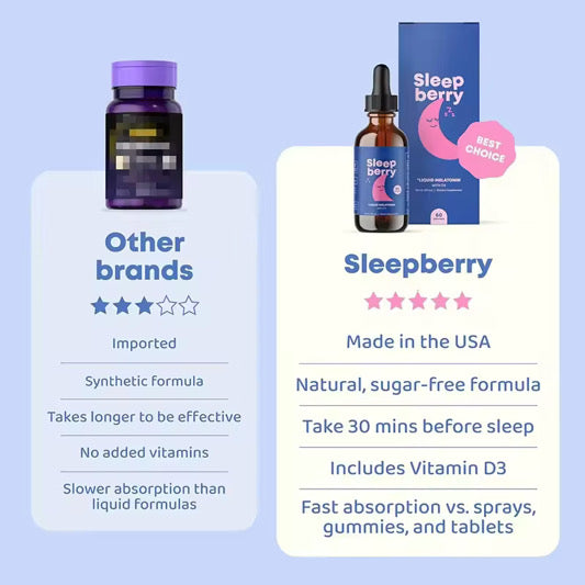 SLEEP BERRY LIQUID MELATONIN WITH D3 30ML