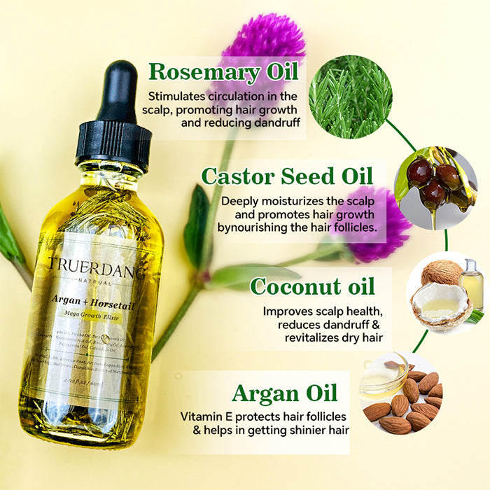 Truerdang Argan+ Horsetail Oil 120mL