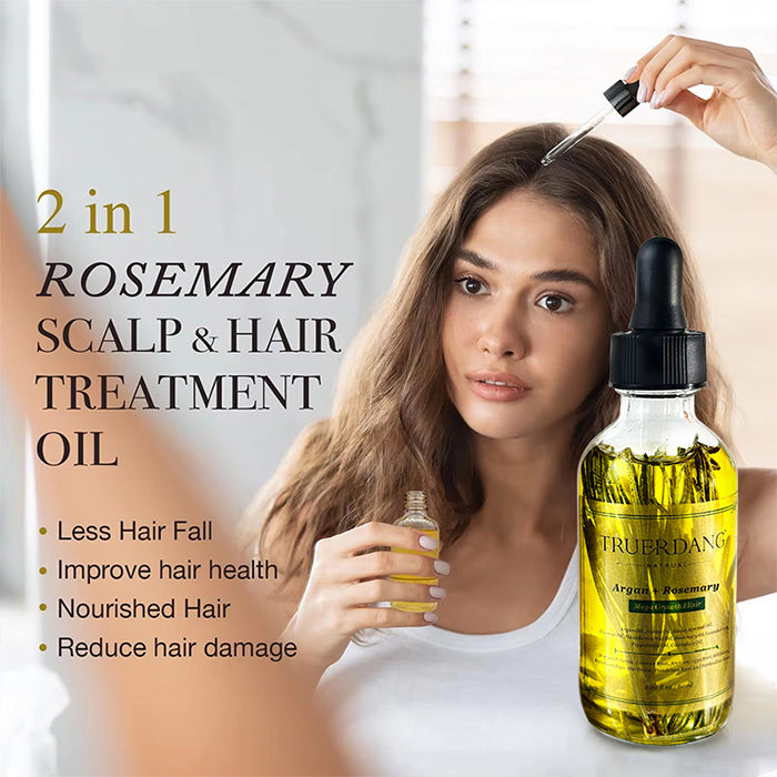 Truerdang Argan + Rosemary Oil 60mL
