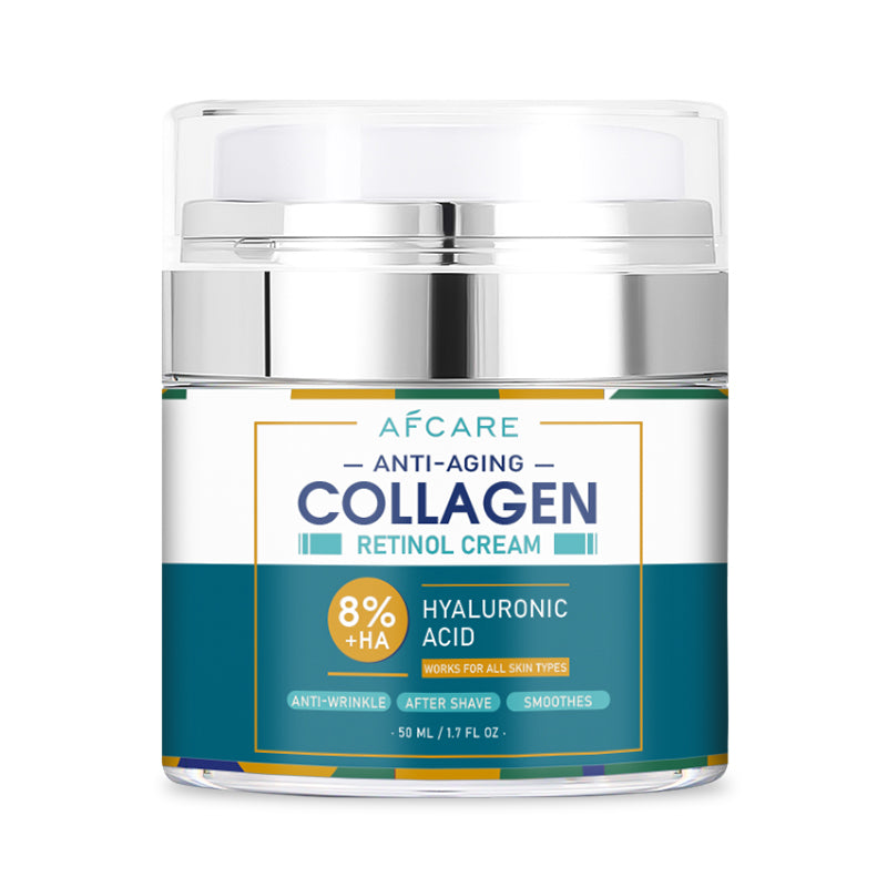 Afcare Collagen Retinol 8% Hyaluronic Acid Cream 50g