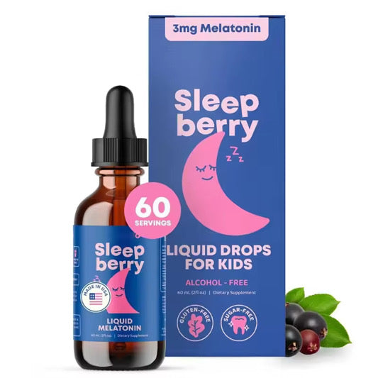 SLEEP BERRY LIQUID MELATONIN WITH D3 30ML