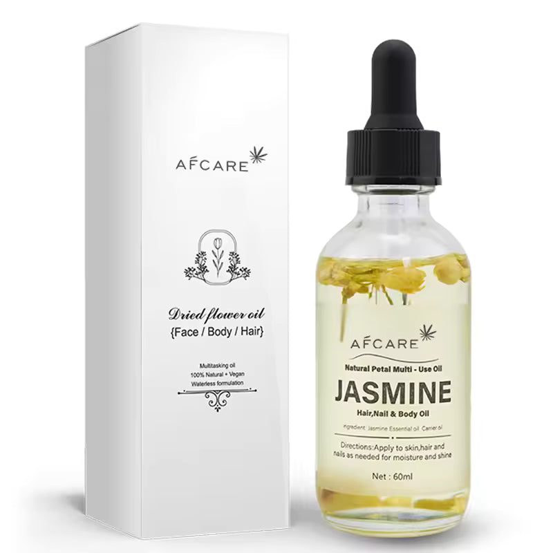 AFCARE Natural Plant Dried Flower Jasmine Essential Oil 60ml Body Massage Care. Essential Oil Diffuser