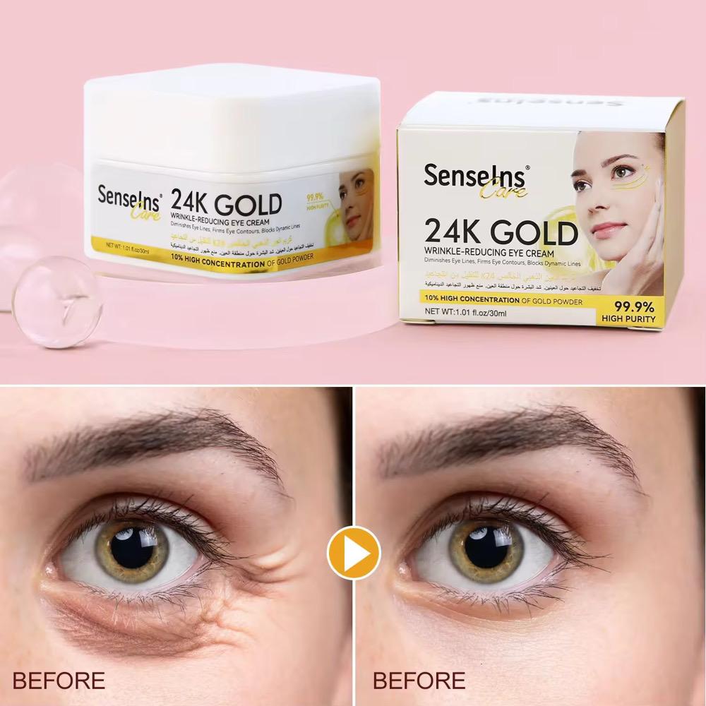 Senselns Care 24K Gold Wrinkle Reducing Eye Cream 30mL