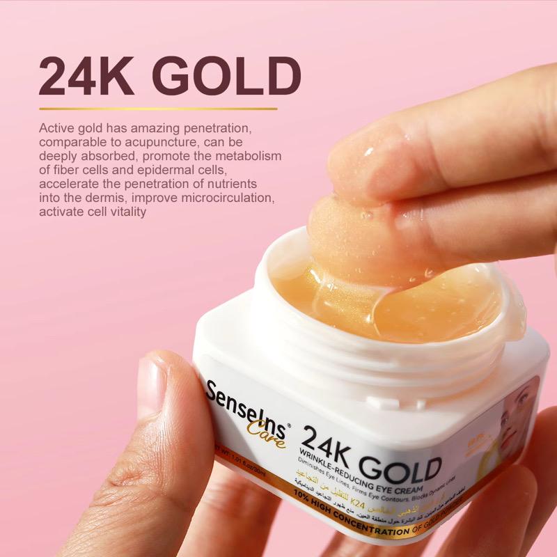 Senselns Care 24K Gold Wrinkle Reducing Eye Cream 30mL