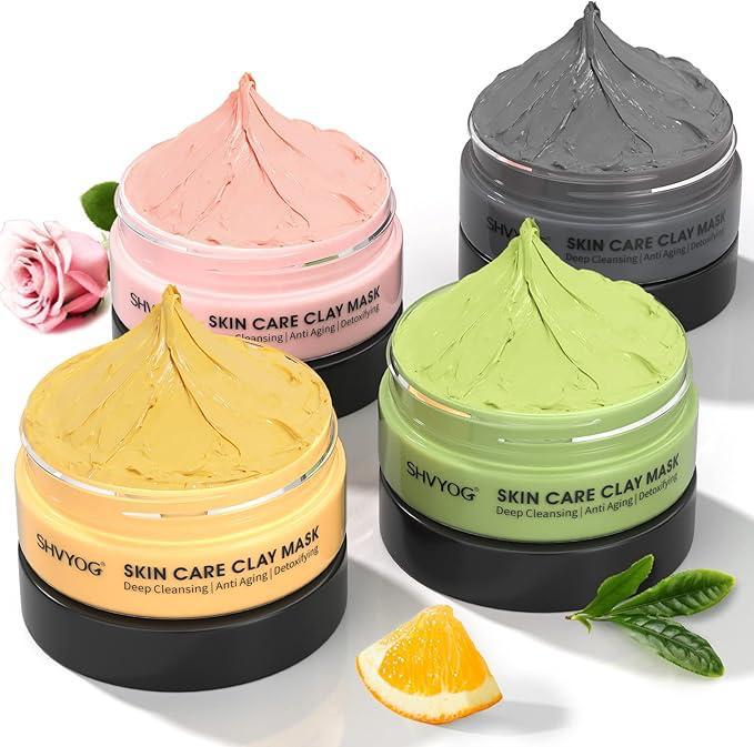 Afcare Clay Mask Kit 4 Pieces
